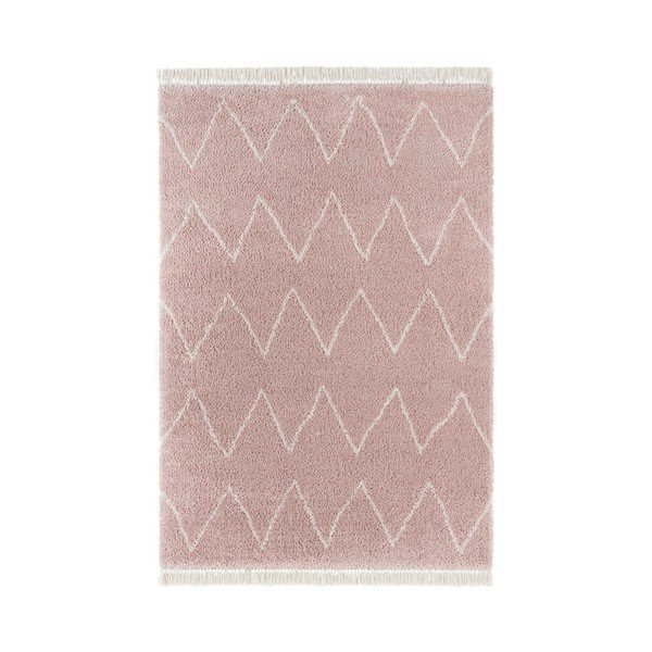 Roza preproga Mint Rugs Rotonno, 200 x 290 cm