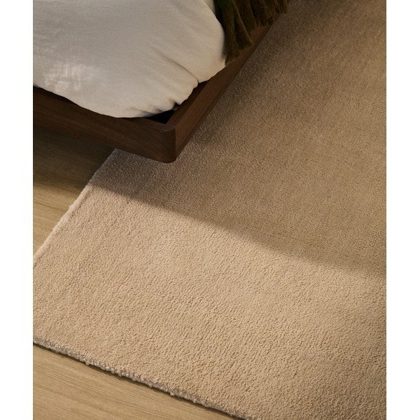 Kremno bel tekač 80x200 cm Empuries – Kave Home-image-2