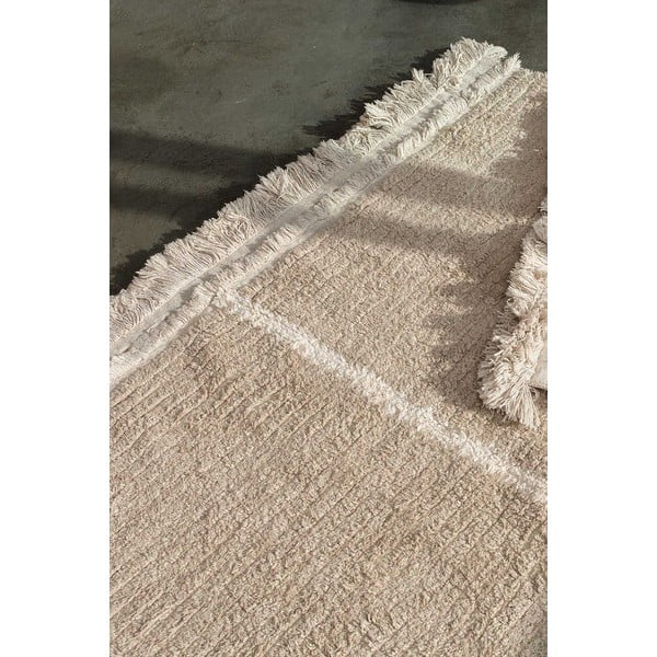 Bež bombažen tekač 80x230 cm Duetto Sage – Lorena Canals-image-3