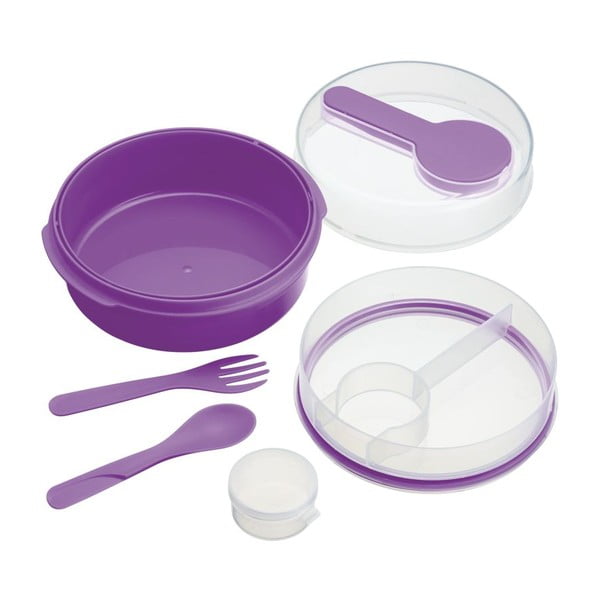 Vijolična kuhinja Craft Coolmovers Round Snack Box-image-1