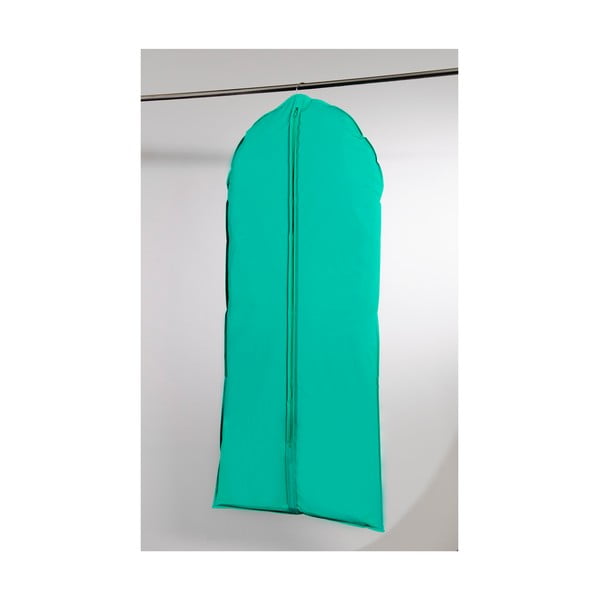 Tekstilni obešalni pokrov za obleke Oblačila Zelena, 137 cm