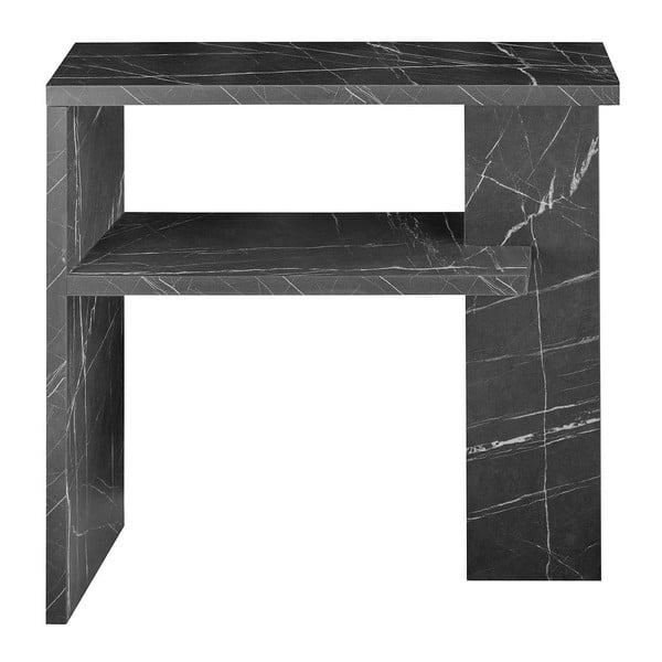 Črna stranska mizica 30x80 cm Dante – Really Nice Things