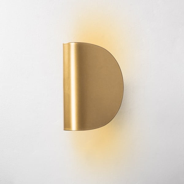 LED stenska svetilka v zlati barvi Heybe – Opviq lights-image-2