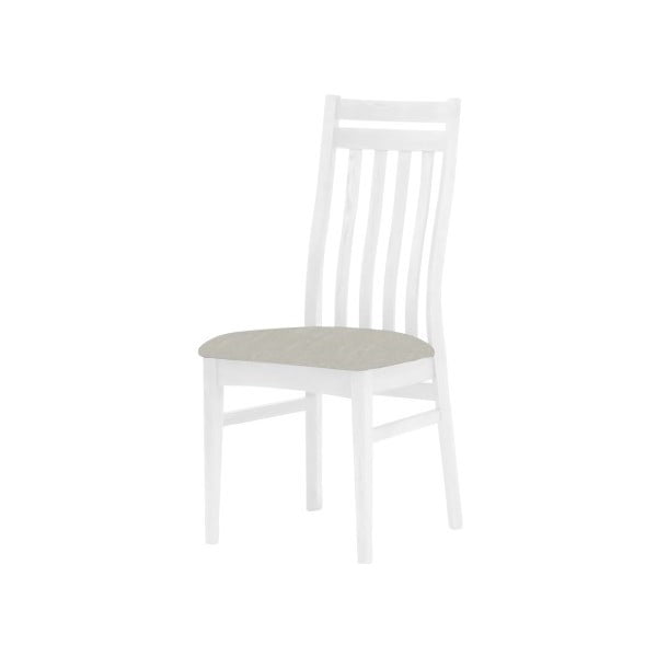 Bel in siv jedilni stol Canett Geranium