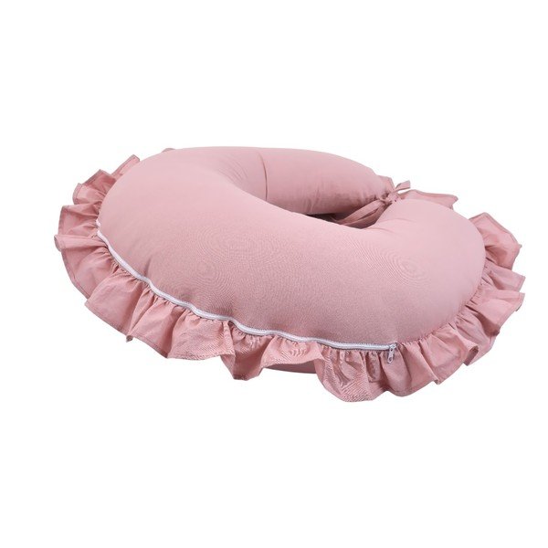 Rožnata blazina za dojenje – Mila Home-image-2