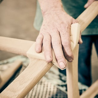 Jedilni stol iz bukovega lesa Jakob - Hammel Furniture