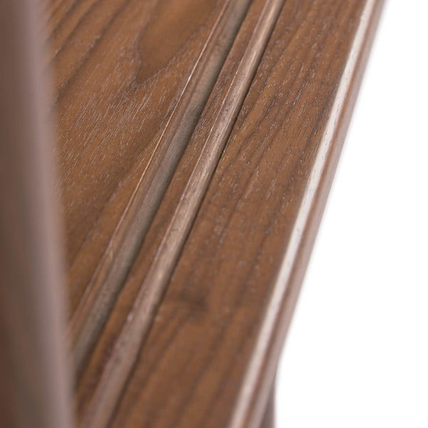 Knjižna omara v orehovem dekorju Kave Home Carolin, 130 x 169 cm-image-4