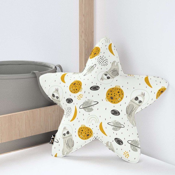 Otroška blazina Magic - Yellow Tipi-image-1