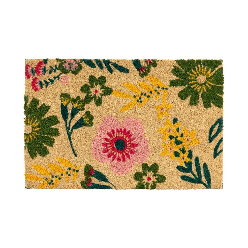 Predpražnik iz kokosovih vlaken 40x60 cm Flora