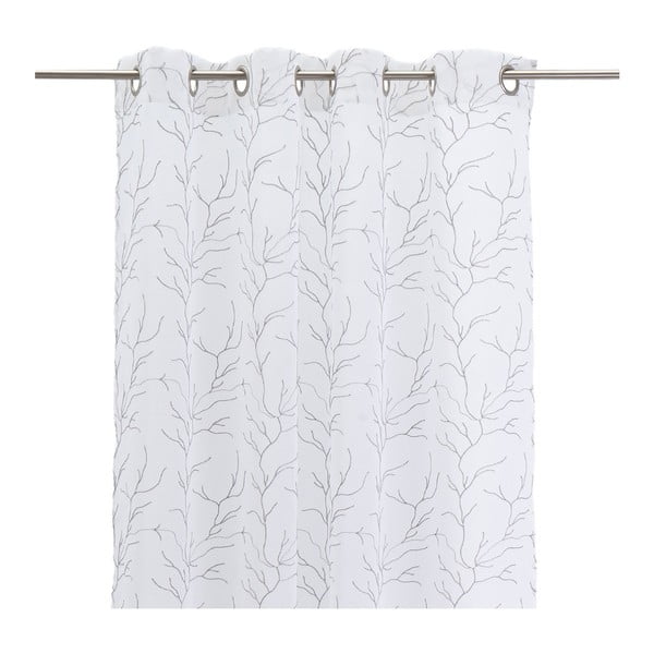 Belo-siva prosojna zavesa 140x260 cm Coral – Casa Selección