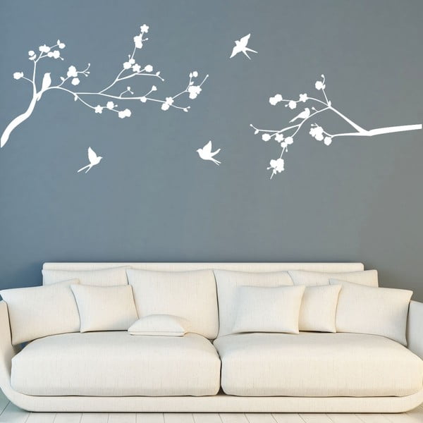 Nalepka Ambiance Flight Of Birds, 55 x 75 cm-image-1