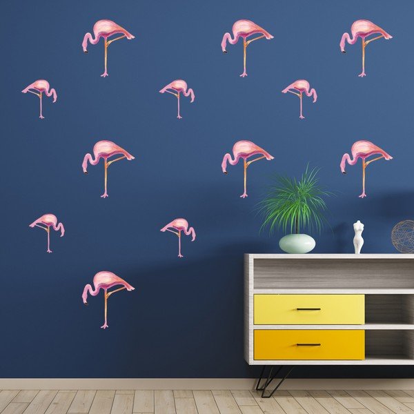 Fanastick Flamants Rose nalepke-image-1