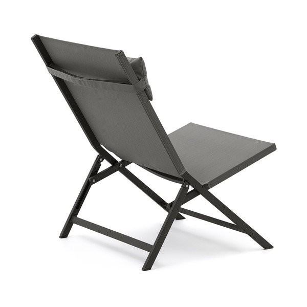 Siv kovinski vrtni fotelj Canutells – Kave Home-image-3