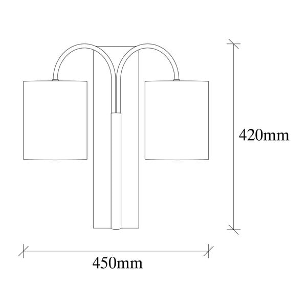 Črna kovinska stenska svetilka Opviq lights Aristo-image-3