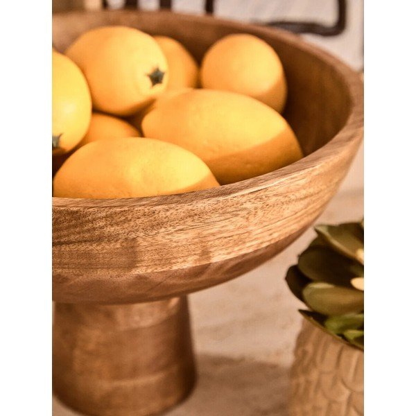 Lesena skleda v naravni barvi ø 27 cm Kara – Premier Housewares-image-1