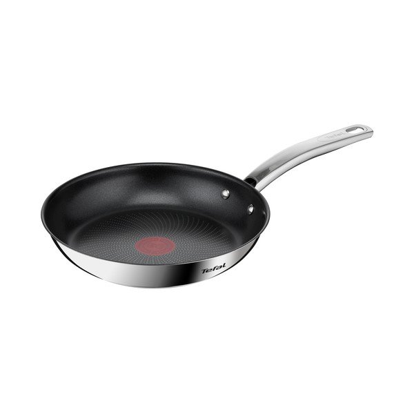Ponev z neprijemljivo površino iz nerjavečega jekla ø 24 cm Intuition B8170444 – Tefal