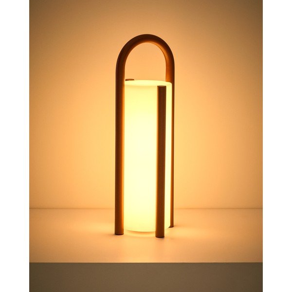 LED prenosljiva zunanja svetilka na USB ø 16 cm Leros – Kave Home-image-2