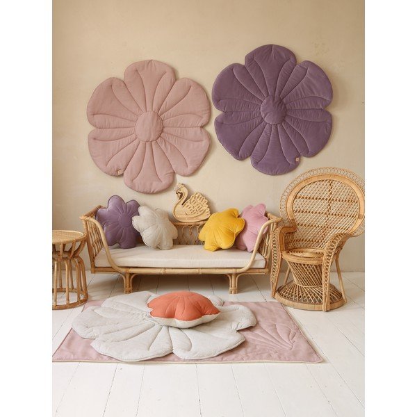 Kremno bela otroška igralna podloga Sandy Lily - Moi Mili-image-1