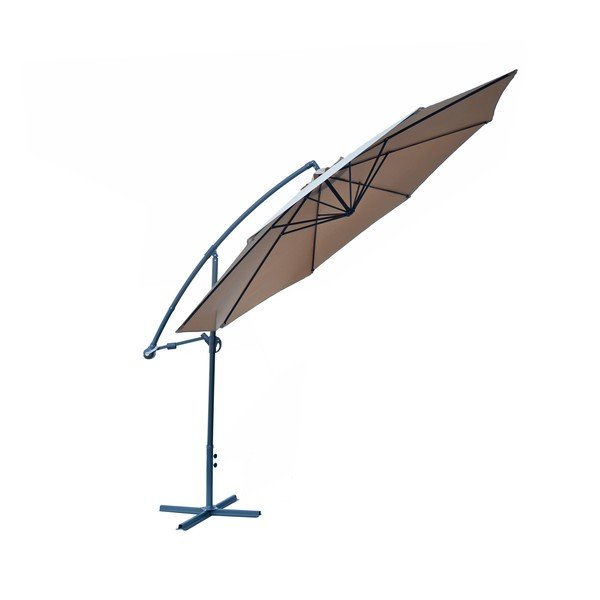 Bež senčnik ø 350 cm - Rojaplast-image-3