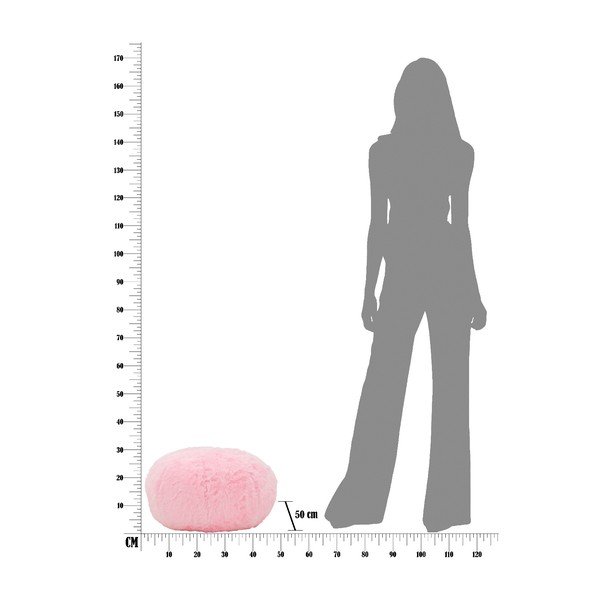 Roza puf Mauro Ferretti Plush-image-2