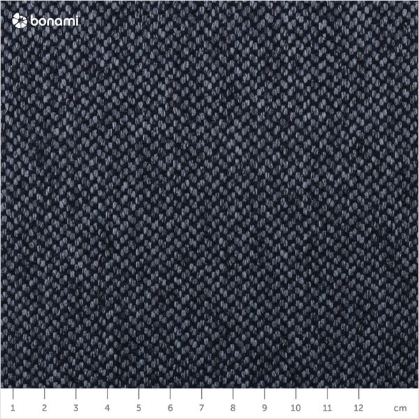 Temno modra oblazinjena zakonska postelja s prostorom za shranjevanje in letvenim dnom 200x200 cm Arendal – Cosmopolitan Design-image-1