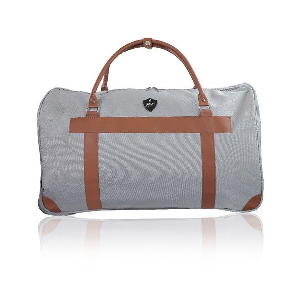 Siva potovalna torba na kolesih GENTLEMAN FARMER Oslo, 63 l-image-2