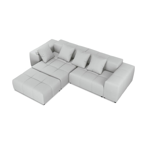 Siv kotni kavč (obojestranski) Rome - Cosmopolitan Design -image-3