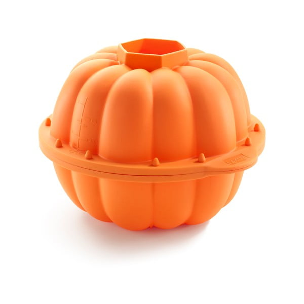 Oranžen silikonski model za peko Lékué Pumpkin