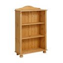 Regal iz masivnega bora v naravni barvi 77x116 cm Ella – Støraa