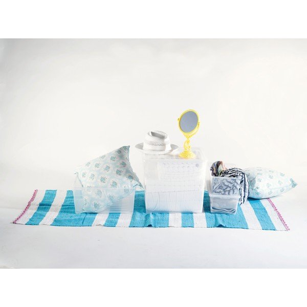 Plastična škatla za shranjevanje s pokrovom 40x34x17 cm – Curver-image-1