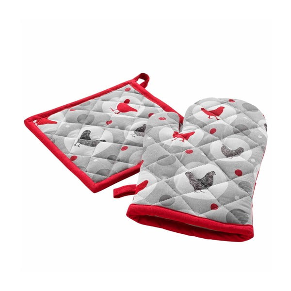 Bombažne kuhinjske rokavice v kompletu 2 ks Suzette – douceur d'intérieur