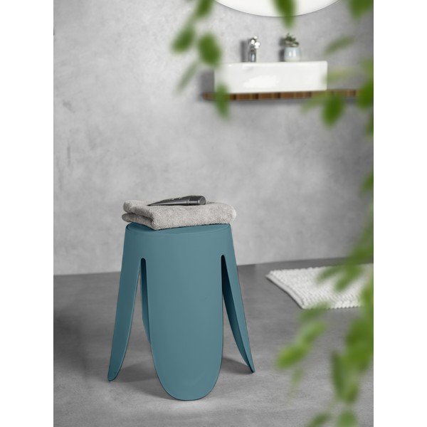 Modrozelen plastičen stolček z možnostjo nalaganja Comiso – Wenko-image-1