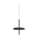 Črna LED zatemnitvena stropna svetilka s kovinskim senčilom ø 16 cm Porte – Kave Home