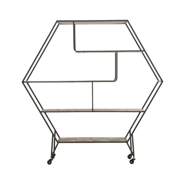 Mauro Ferretti Tridy knjižna omara, višina 122 cm-image-1