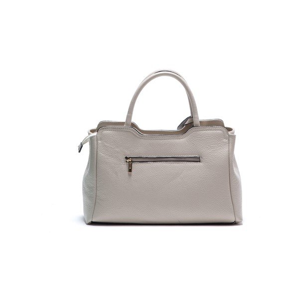 Usnjena torbica Anna Luchini 1171 Beige-image-2