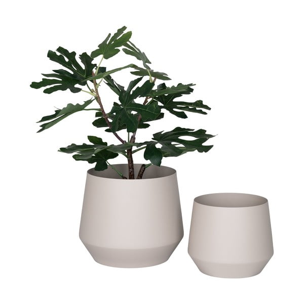 Kovinski podstavki za cvetlične lonce v kompletu 2 ks ø 25 cm Trofa – House Nordic-image-2