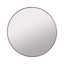 Stensko ogledalo z lesenim okvirjem ø 110 cm Miro – Blomus