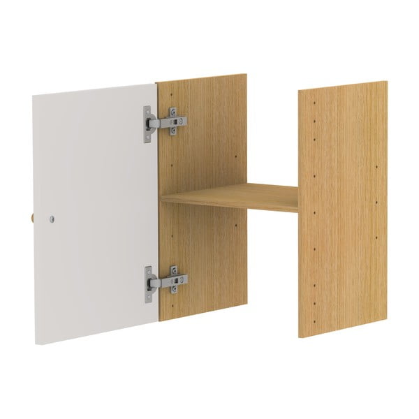 Svetlo siva komponenta z vrati 33x43 cm Z Cube - Tenzo-image-3