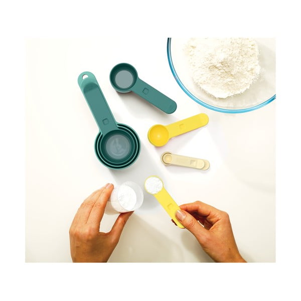 Komplet 8 kuhinjskih merilnih žlic Joseph Joseph Nest Measure Opal-image-3