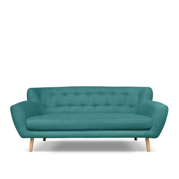 Zelena in modra zofa Cosmopolitan design London, 192 cm