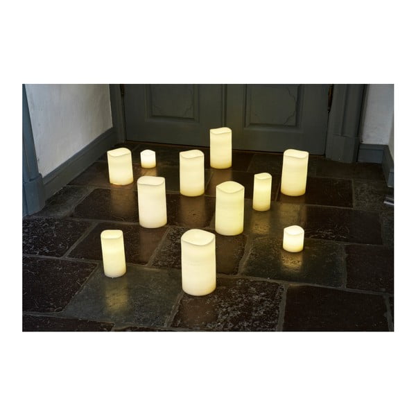 Sveča LED s časovnikom Villa Collection, ⌀ 10 cm-image-1