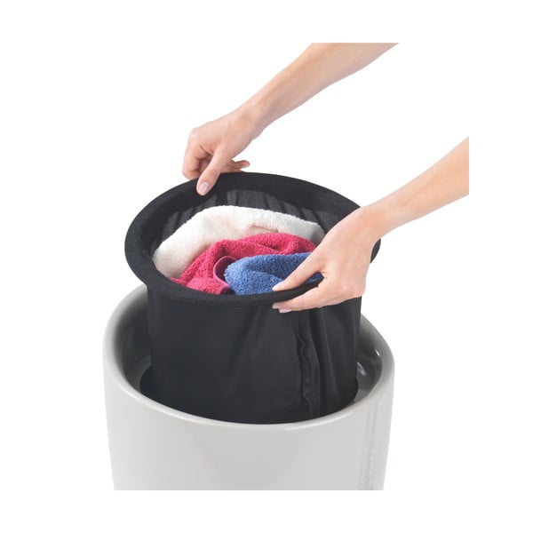 Sivorjav plastičen koš za perilo 20 l Candy – Wenko-image-3