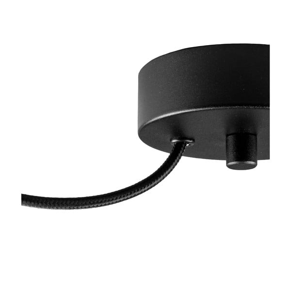 Črna dvojna viseča svetilka Sotto Luce Awa Elementary 2S Matte, ⌀ 17 cm-image-2