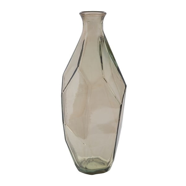 Dimno siva vaza iz recikliranega stekla Mauro Ferretti Ambra, ⌀ 12 cm