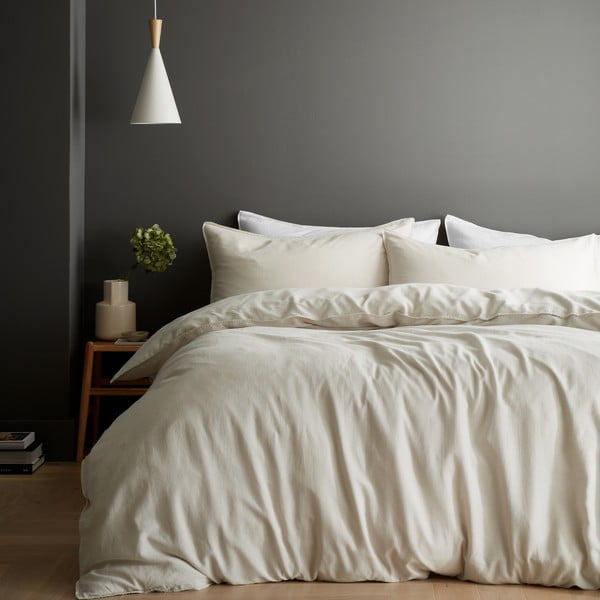 Kremno bela posteljnina za zakonsko posteljo/podaljšana 230x220 cm Relaxed – Content by Terence Conran