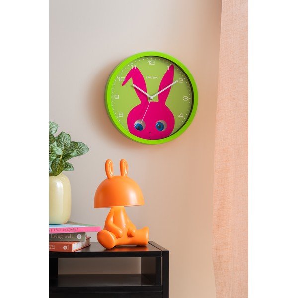 Otroška ura ø 31 cm Peekaboo Bunny – Karlsson-image-1