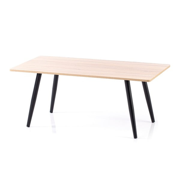 Pisalna miza z mizno ploščo v hrastovem dekorju 55x110 cm Pyxe – Homede