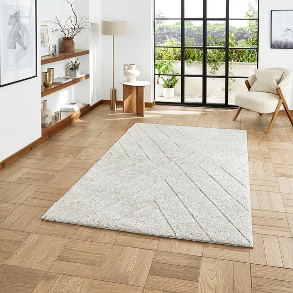 Svetlo siva preproga 160x230 cm Ideal Shaggy – Think Rugs-image-1