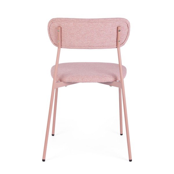 Rožnat oblazinjen jedilni stol Inka – Yes Everyday-image-4