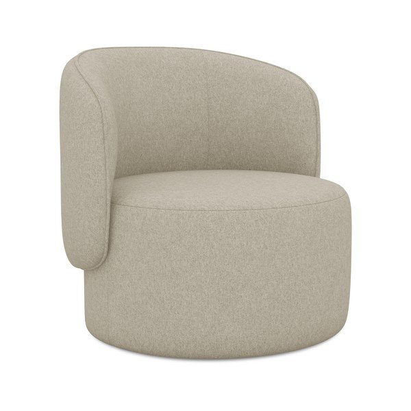 Bež fotelj Ipo – Makamii